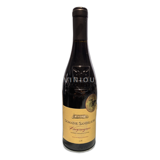 Rhône-dalen Vacqueyras Domaine Sandilaure 2006
