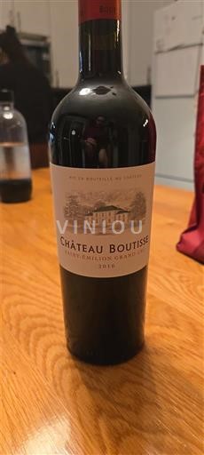 Burdeos Saint-Émilion Gran Cru Château Boutisse 2016