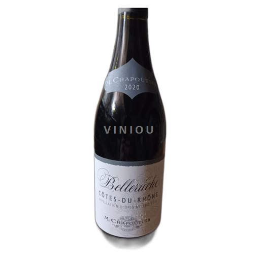 Vallée du Rhône Côtes-du-rhône M. Chapoutier Belleruche 2020