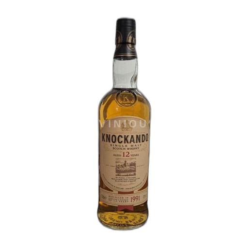 Whisky Single Malt Whisky Knockando Knockando Distillery 12a - 1991 Scotland Speyside
