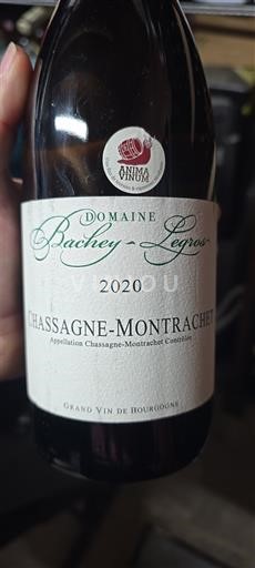 Burgund Chassagne-Montrachet Domaine Bachey-Legros 2020