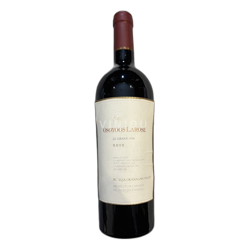 Columbia Britannica Valle dell'Okanagan Osoyoos Larose Le Grand Vin Red Blend 2012