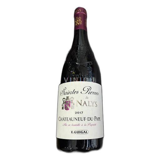 Thung lũng Rhône Châteauneuf-du-pape Château Nalys Saintes Pierres de Nalys Châteauneuf-du-Pape Rouge 2017