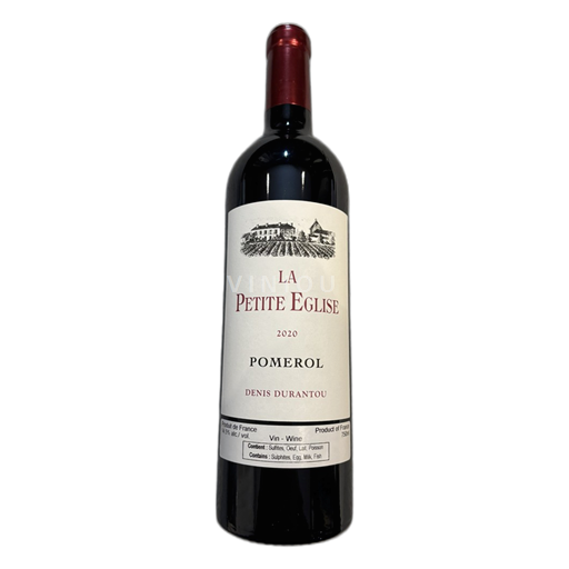 Vinos Rouge sec La Petite Eglise Pomerol Château L'Eglise-Clinet 2020 Francia Burdeos Pomerol AOC