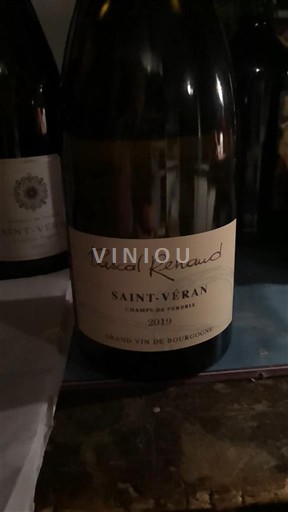 Borgoña Saint-Véran Domaine Pascal Renaud Champs de Perdrix 2019