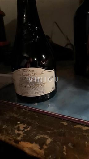 Jura Não especificado Domaine Claude Ceruoz 2016