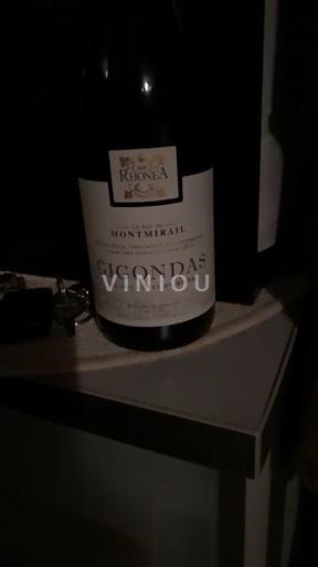 Vin Rouge sec Rhônéa Montmirail 2022 France Vallée du Rhône Gigondas AOC
