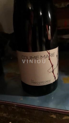 Roussillon Côtes-du-Roussillon Domaine Les Vins du Domaine de la Préceptorie Coume Marie 2013