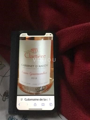 Vale do Loire Cabernet-d'Anjou Clartière Gourmandise 2024