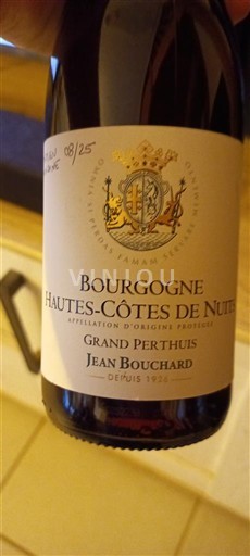Bourgogne Hautes Côtes de Nuits Jean Bouchard Grand Perthuis 2023