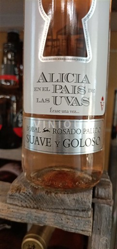 Wines Rosé sec Suave y Goloso Alicia en el País de las Uvas Non millésimé Spain Valencian Community Utiel-Requena DO