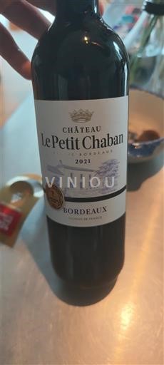 Bordeaux Château Le Petit Chaban 2021