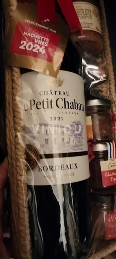 Bordeaux Château Le Petit Chaban 2021