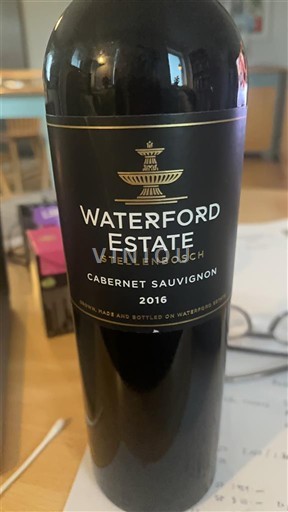 Região Costeira Stellenbosch Waterford Estate Cabernet Sauvignon 2016