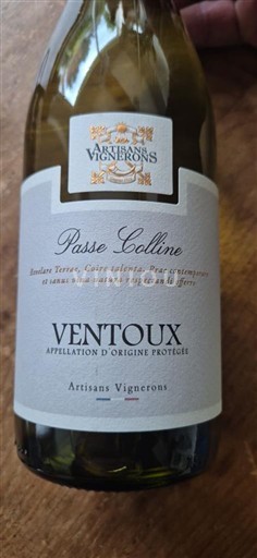 Rona dolina Ventoux Artisans Vignerons Passe Colline Neleten.