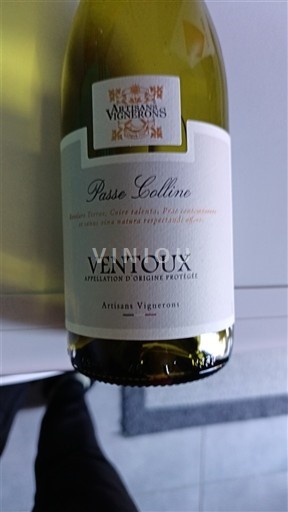 Thung lũng Rhône Ventoux Artisans Vignerons Passe Colline Không niên vụ