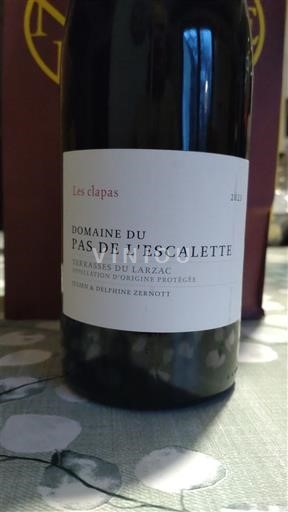 Languedoc Terrasses del Larzac Domaine Pas de l'Escalette Les Clapas 2023