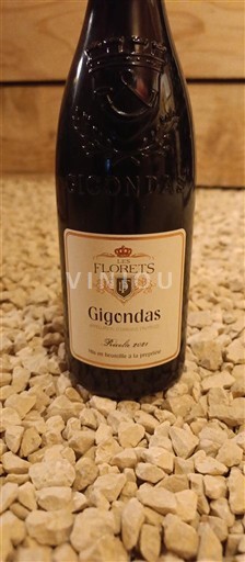 Vine Rouge sec Florets 2021 Frankrig Rhône-dalen Gigondas AOC