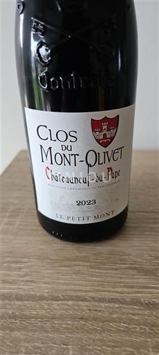 Rhône-dalen Châteauneuf-du-Pape Clos du Mont-Olivet Le Petit Mont 2023