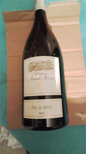 Wines Blanc demi-sec Tête de Bélier Château Puech-Haut 2021 France Languedoc AOC