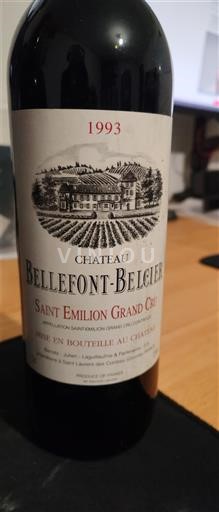 Bordeaux Saint-Émilion Grand Cru Grand Cru Château Bellefont-Belcier 1993