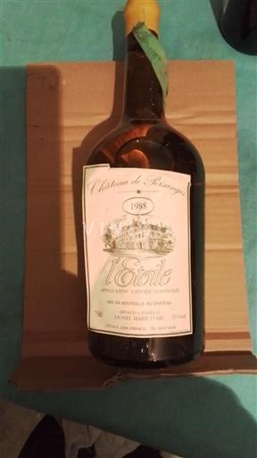 Jura L'Étoile Château Persanges 1988