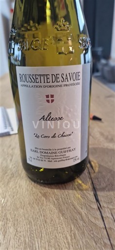Savoie and Bugey Roussette of Savoie Domaine Guiffray Le Clos de Chasse Non-Vintage