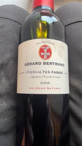 Roussillon Rivesaltes Gérard Bertrand Rivesaltes Ambré 2004