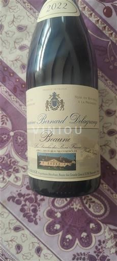 Burgundsko Beaune Maison Bernard Delagrange Les prévoles - les Bons Feuves 2022