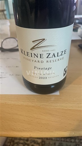 Região Costeira Stellenbosch Kleine Zalze Vineyard Reserve Pinotage 2023