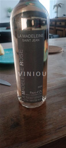 Languedoc og Roussillon Pays d'Oc La Madeleine Saint Jean La Madeleine Rosé 2024