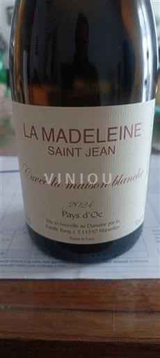 Languedoc og Roussillon Pays d'Oc La Madeleine Saint Jean la maison blanche 2024