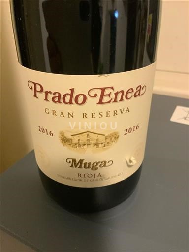 La Rioja Rioja Muga Prado Enea Gran Reserva 2016
