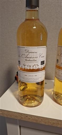 Sydväst Monbazillac Domaine L'Ancienne Cure Grains d'Or 2018