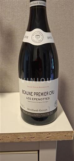 Bourgogne Beaune Premier Cru Moillard-Grivot Les Epenottes 2018