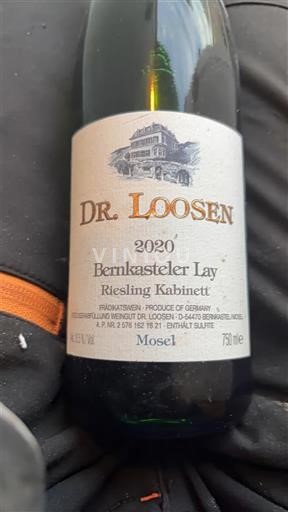 Moseldalen Mosel Dr. Loosen Bernkasteler Lay Riesling Kabinett 2020