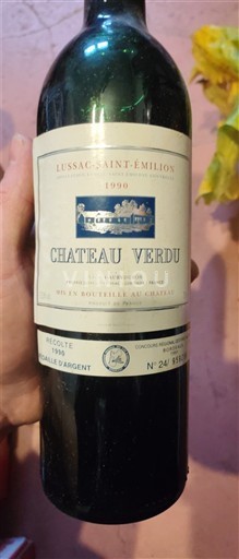 Bordeaux Lussac-Saint-Émilion Château Verdu 1990