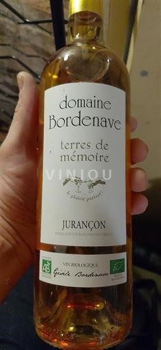 Tây Nam Jurançon Domaine Bordenave Terres de Mémoire Không niên vụ