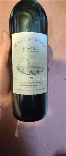 Bordeaux Pomerol Château La Violette 1992
