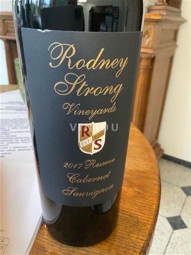 Kalifornijske AVA Ni doloceno Rodney Strong Vineyards Reserve 2017
