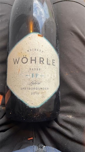 Baden Weingut Wöhrle Lahrer BF Spätburgunder 2015