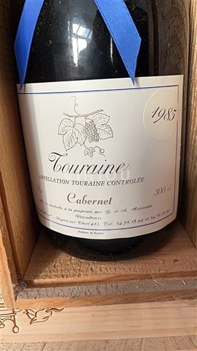 Vale do Loire Touraine Cabernet 1985