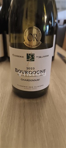 Bourgondië Bourgogne Closerie des Alisiers Chardonnay 2023