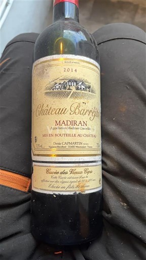 Zuidwest-Frankrijk Madiran Château Barréjat des Vieux Ceps 2014
