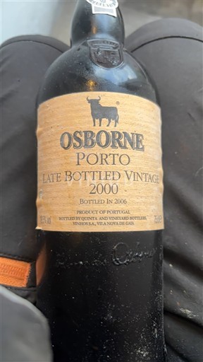 Portogallo Porto Osborne Late Bottled Vintage 2000