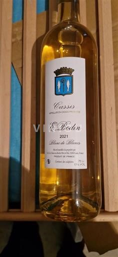 Provence Cassis C. Bodin Blanc de Blancs 2021