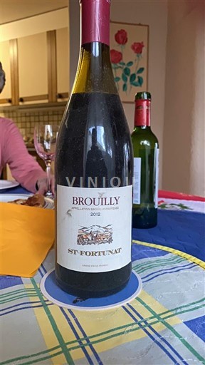 Wijnen Rouge sec St-Fortunat 2012 Frankrijk Beaujolais Brouilly AOC