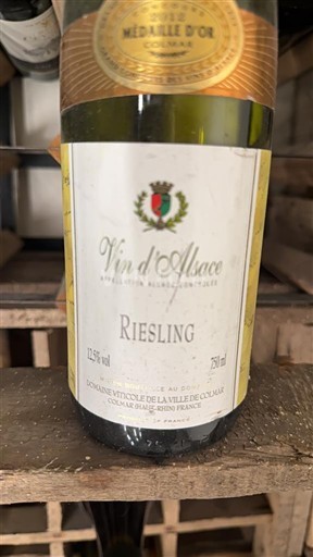 Alsacia Domaine Viticole de la Ville de Colmar Sin añada