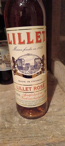 Bordeaux Lillet Lillet Rosé Không niên vụ