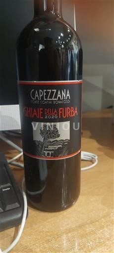 Tuscany Carmignano Capezzana Ghiaie della Furba 2020